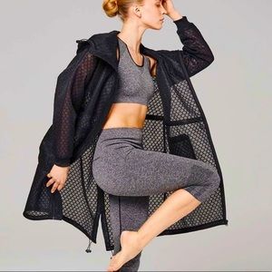 IVY PARK Beyoncé Hexagon Mesh Parka Jacket sz S